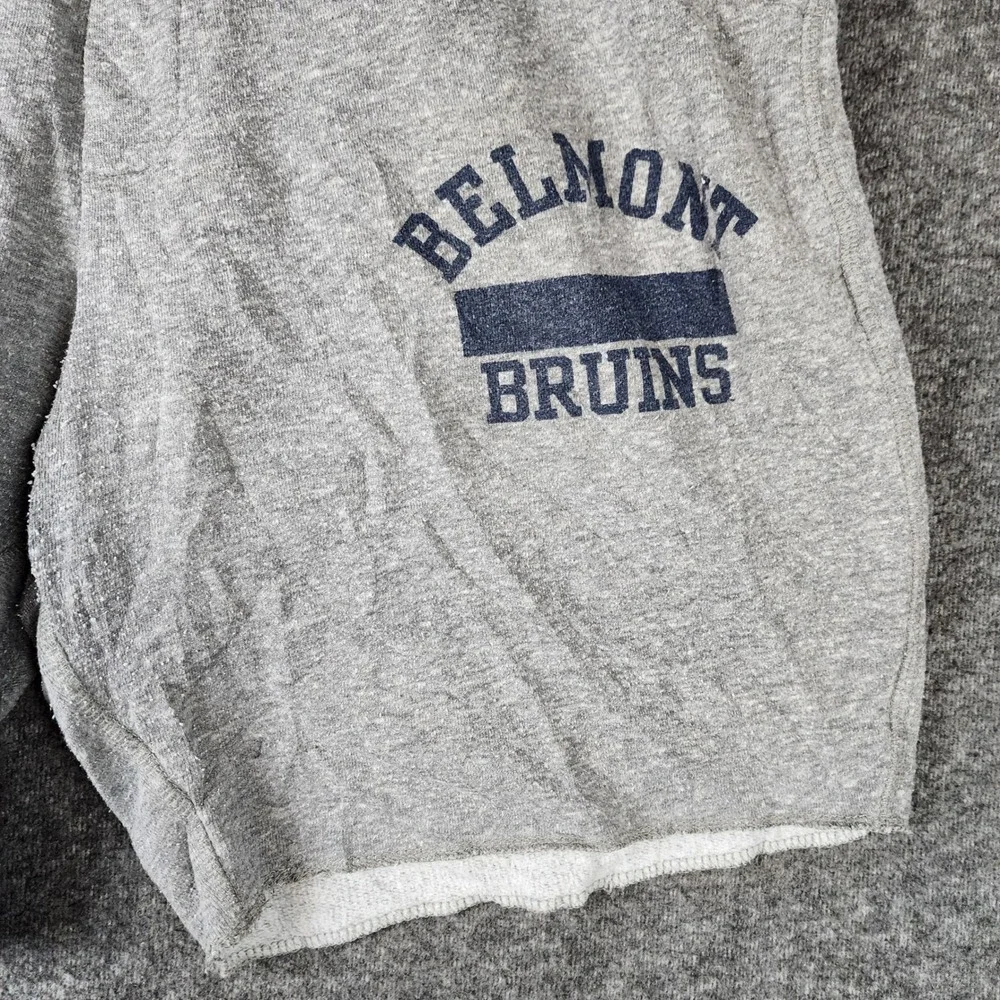 Belmont Bruins Shorts Mens XL Gray NCAA Basketball Triblend Sweats League EUC
